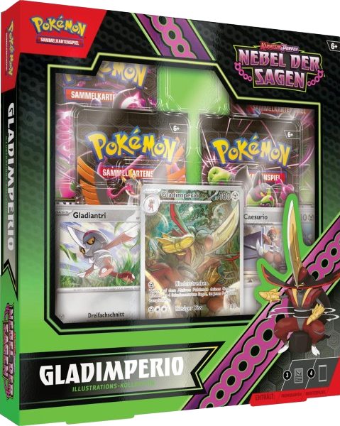 Pokemon: Nebel der Sagen - Gladimperio Illustrations-Kollektion