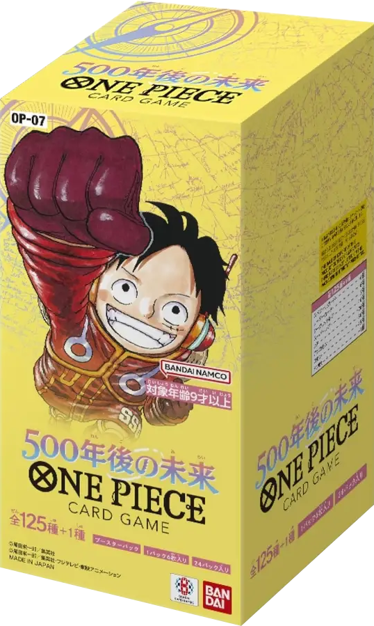 One Piece - OP07 - 500 Years into the Future Booster Display