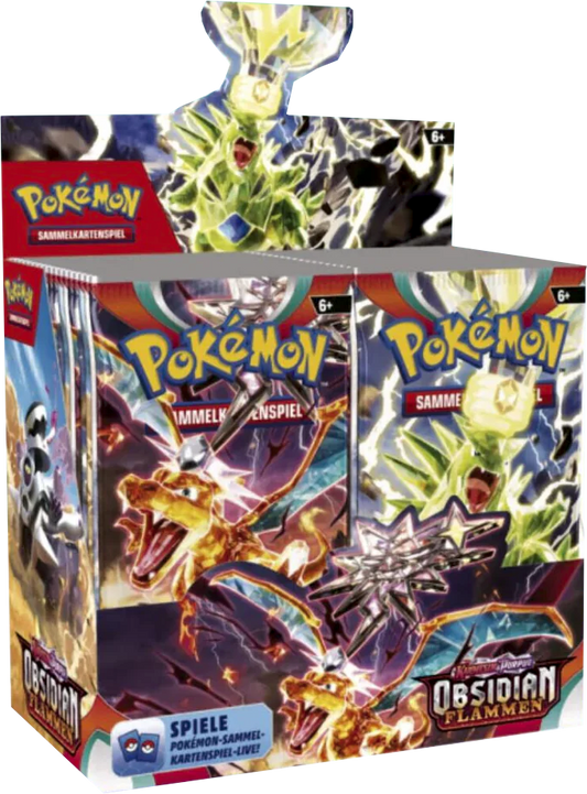 Pokemon: Obsidianflammen / Obsidian Flame Display