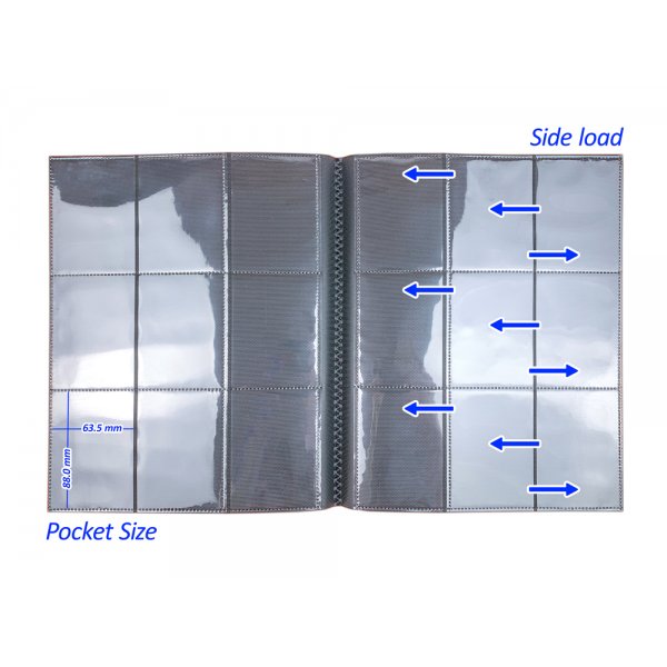 Ordner/Binder 12-Pocket Schwarz