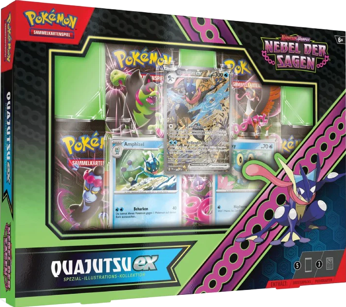 Pokemon: Nebel der Sagen - Seedraking / Quajutsu Spezial Illustrations-Kollektion