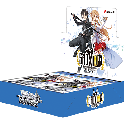 (Selten!) Weiß Schwarz - SAO / Sword Art Online: 10th Anniversary Booster Display Box JP